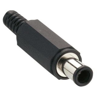1 - Aansluiting voor 12V voeding 
Pingat 3,3 mm/pin 1 mm